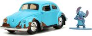 Lilo &amp; Stitch auto 1959 VW Beetle 1:32 a figúrka Stitch, DP6