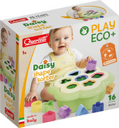 Quercetti PlayEco - Daisy Shape Sorter - Primul sortator - 16 buc