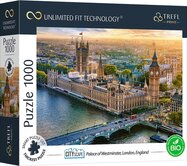 Trefl Prime Puzzle 1000 UFT - Panorama města: Westminsterský palác, Londýn, Anglie