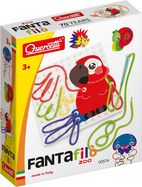 Quercetti Fanta Filo Zoo - vyšívacia súprava