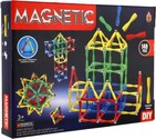 Juego de construcción magnético 148 piezas plástico/metal