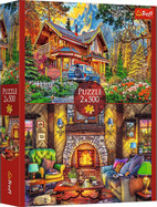 Trefl Puzzle 2x500 - Ausflug in die Berge