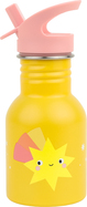 A Little Lovely Company - bouteille à boire en acier inoxydable à paroi simple, 350 ml - comète
