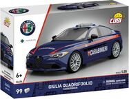 Cobi 24654 Alfa Romeo Giulia Quadrifoglio Carabinieri, 1:35, 99 k