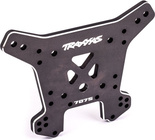 Traxxas veža tlmičov predná hliníková sivo eloxovaná (pre Sledge)