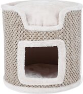 Odpočívadlo Trixie Ria Cat Tower svetlo šedé-prírodné 37cm