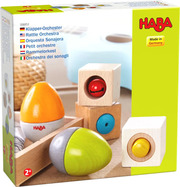 Haba Musikinstrumente-Set - akustische Würfel und Rassel-Eier