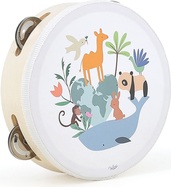 Vilac Holz-Tamburin Tiere der Welt Sarah Betz