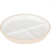 PETITE&amp;MARS Farfurie ceramică cu husă de silicon Desert Sand