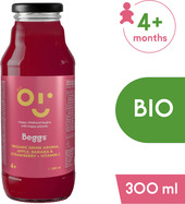 Beggs BIO Nápoj arónia, jablko, banán &amp; jahoda (300 ml)