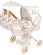DeCuevas 85078 Klappbarer Puppenwagen mit Sonnenschirm und Tasche Verona 2024 - 60 cm