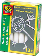 Ses Biele kriedy 12ks