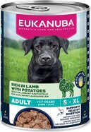 Konzerva EUKANUBA Adult bohatá na jahňacie so zemiakmi 400 g