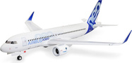 E-flite Airbus A320neo 1.5m EDF AS3X+ SAFE Select BNF Basic