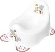 Detský nočník "Rainbow", Biela