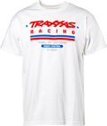 Traxxas tričko Heritage biele L
