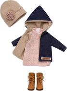 Guca P857 abbigliamento per bambola PENELOPE taglia 34 cm con scarpette