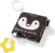 BABYONO Knižka na hranie Black&amp;White