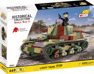 Cobi 2661 Poľský ľahký tank 7TP  - World War II 1:28