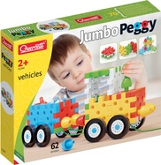 Quercetti Jumbo Peggy - Mosaik-Bausatz - 62 Stk