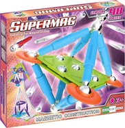 SUPERMAG magnetická stavebnica Classic trendy 48ks