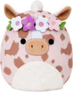 SQUISHMALLOWS Konj s cvjetnom krunom - Charla