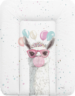 Ceba Podložka prebaľovacia mäkká (50x70) Basic Crazy Lama