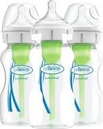 Dr.Browns fľaša Wide-Neck 3x270ml Tripack (WB9360)