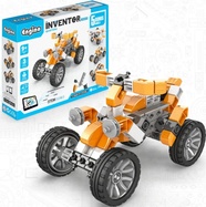 Engino INVENTOR MECHANICS štvorkolka s 5 bonus modelmi