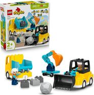 LEGO® DUPLO® 10475 Vozidlá na stavbe 3 v 1