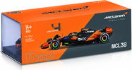 Bburago 1:24 RACE Formula F1 - McLaren F1 Team MCL38 (2024) #81 (Oscar Piastr) - Hard case