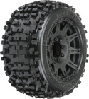 Pro-Line koleso 3.8", pneu Badlands, disk Raid H17 čierny (2)