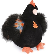 Doudou Histoire d'Ours Plišana piletina crna 28 cm