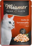 Kapsička Miamor Feine Filets Adult kura s rajčinami v želé 100g