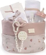 Antonio Juan 92335 Cestino tessile Savanna con accessori per bambola neonato