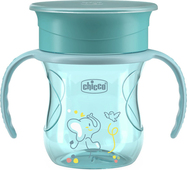 Chicco Hrnček 360 Perfect X s držadlami teal, 12m+