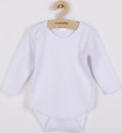 Body dlhý rukáv New Baby II - biele 92 (18-24m)