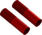 Arrma telo tlmiča 24x88mm hliníkové červené (2)