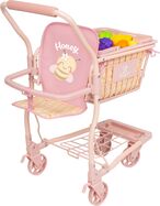 DeCuevas 52170 Carrello della spesa mobile 2 in 1 con frutta Honey 2026