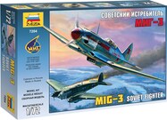 Modellbausatz Flugzeug 7204 - MIG-3 Sowjetischer Jäger (1:72)