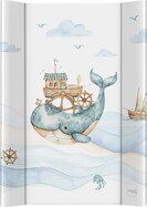 CEBA BABY Podložka prebaľovacia 2-hranná s pevnou doskou (50x70) Ultra Light Ocean Adventu