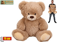 Ursuleț de pluș, (bej) | Plush Friends 75 cm