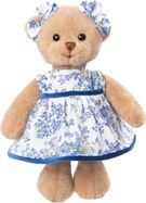BUKOWSKI Lilly ours en peluche robe bleue 25 cm