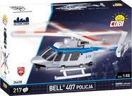 Cobi Action Town 26628 Civilný viacúčelový vrtuľník Bell 407 1:48