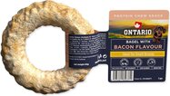 Ontario Protein csemege bacon ízű, rágós bagel 1db 8,9cm