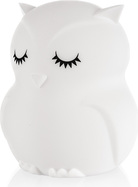 Silikónová nočná LED lampa veľkosť M, Owl