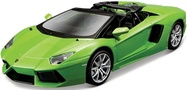 Maisto - Aventador Roadster, metal zelené, assembly line, 1:24