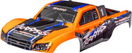 Traxxas karoséria Slash 4X4 oranžová (bezsponková)