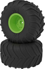 Arrma koleso dBoots Chevron MT, disk zelený (2)