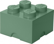 LEGO® tárolódoboz 4 - khaki 250 x 250 x 180 mm